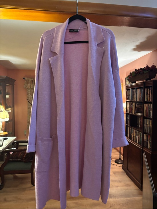 Lane Bryant Sweaters - Lane Bryant Lavender Open-Front Women’s Cardigan